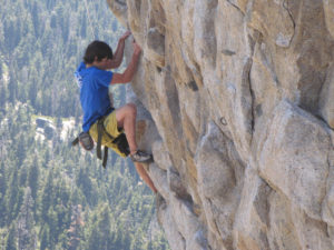 Climbing Buck Rock