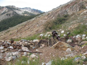 Artifacts Of Old Mine In Mineral King